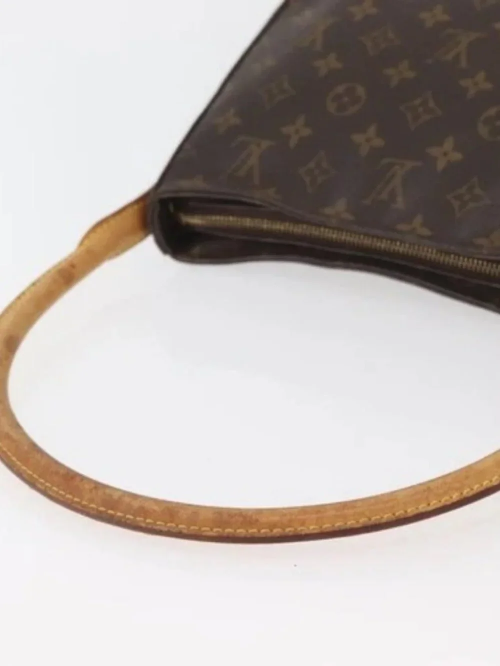 LOUIS VUITTON Monogram Looping MM Shoulder Bag M51146 LV Auth ka3657